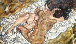 Online L'étreinte - Egon Schiele Schiele