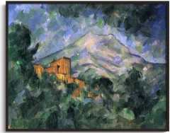 Best Montagne Sainte-Victoire et Château Noir - Paul Cézanne Cézanne
