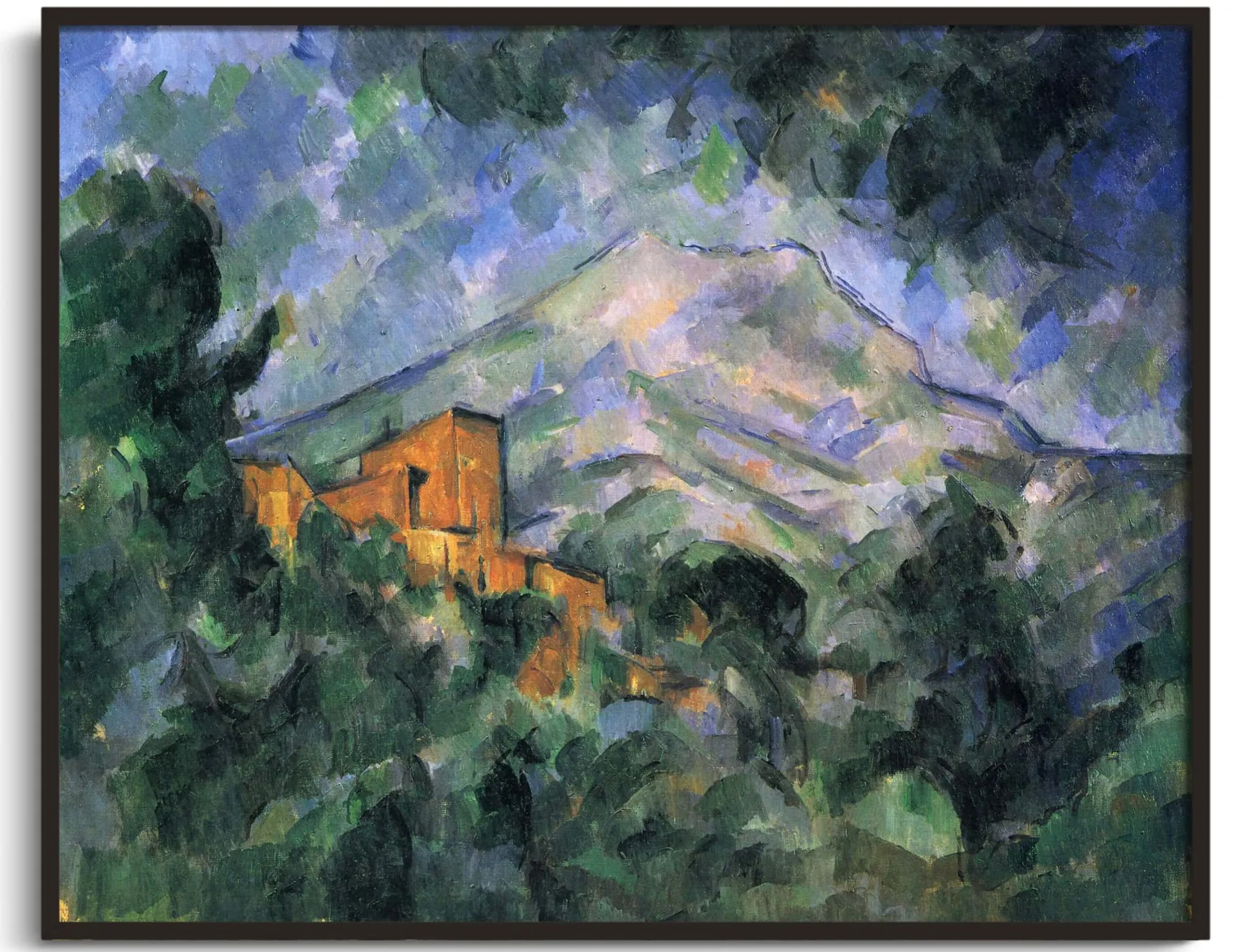 Best Montagne Sainte-Victoire et Château Noir - Paul Cézanne Cézanne
