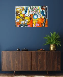 Clearance Nature morte avec violoncelle et contrebasse – Max Beckmann Beckmann