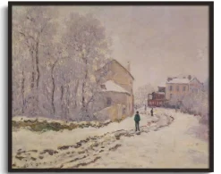 Cheap Neige à argenteuil - Claude Monet Monet