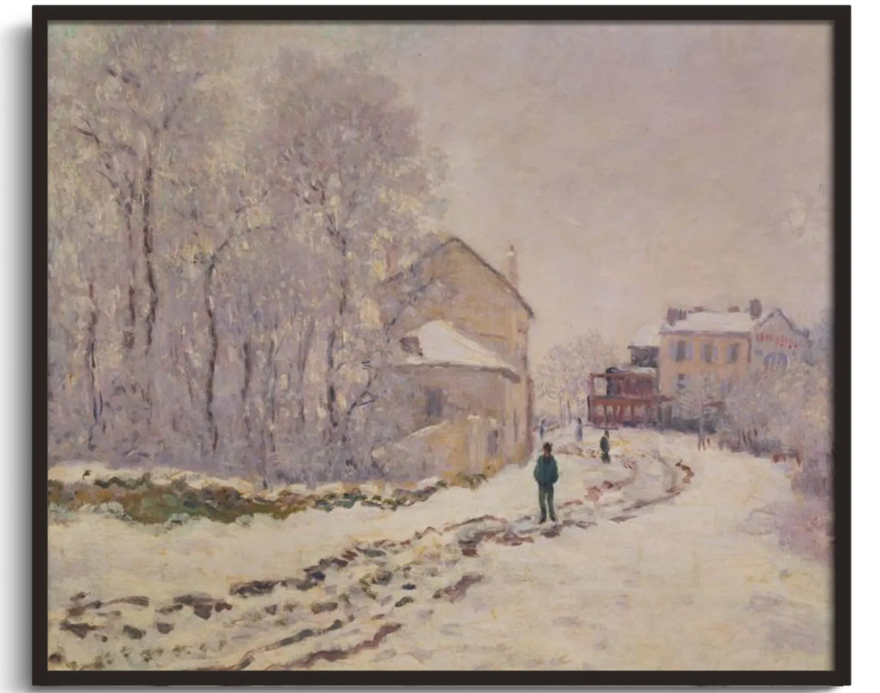 Cheap Neige à argenteuil - Claude Monet Monet
