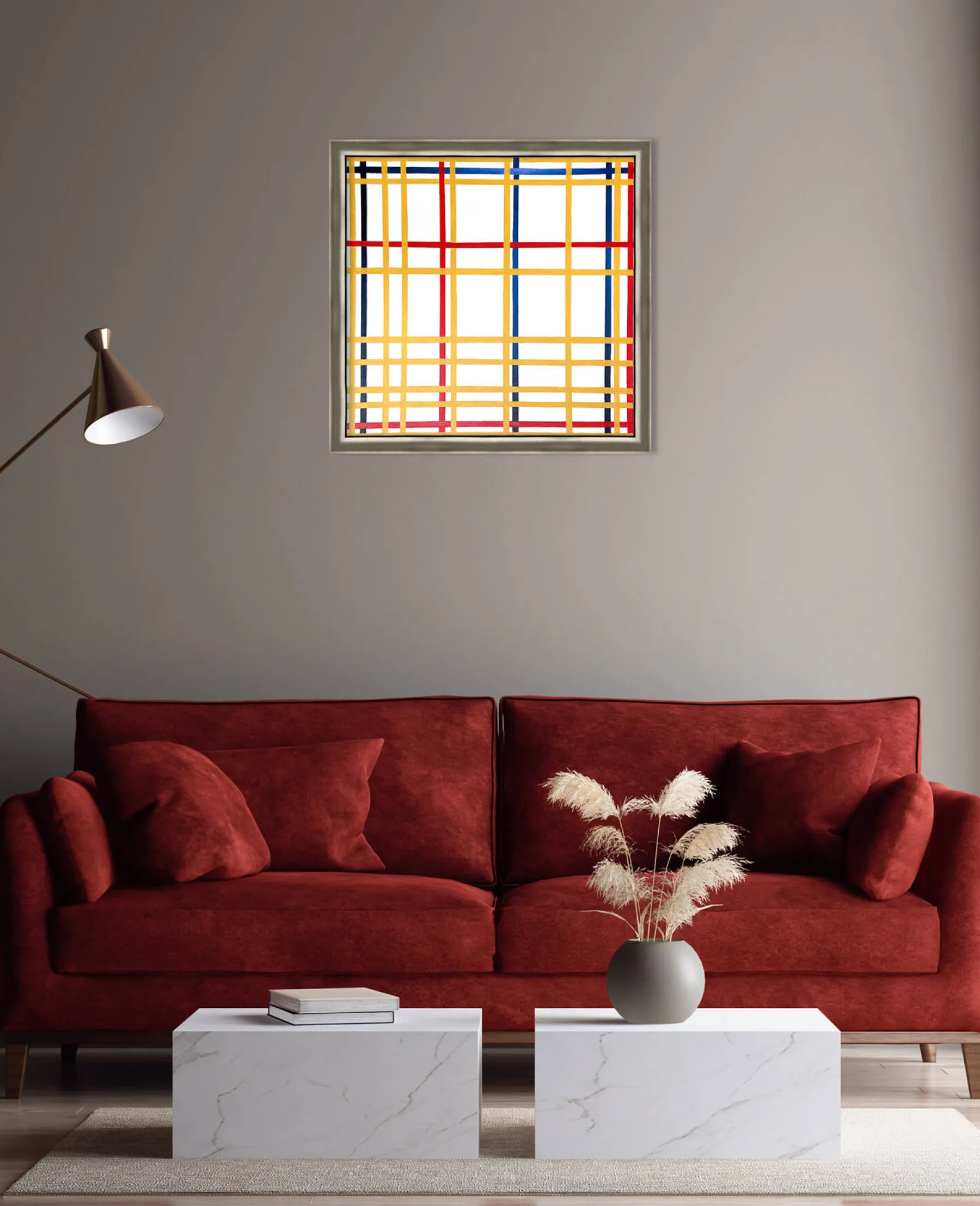 Hot New York City - Piet Mondrian Mondrian