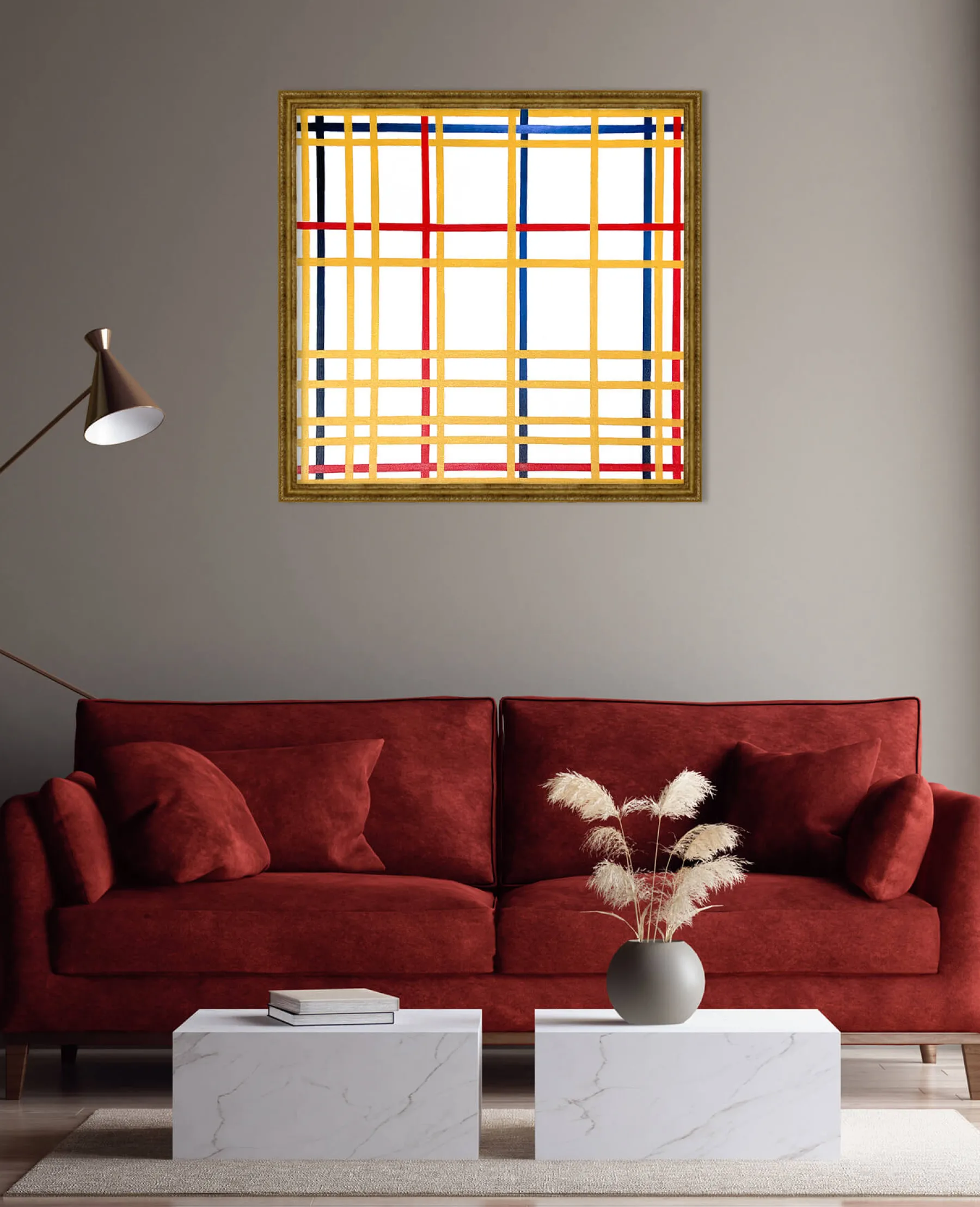 Hot New York City - Piet Mondrian Mondrian
