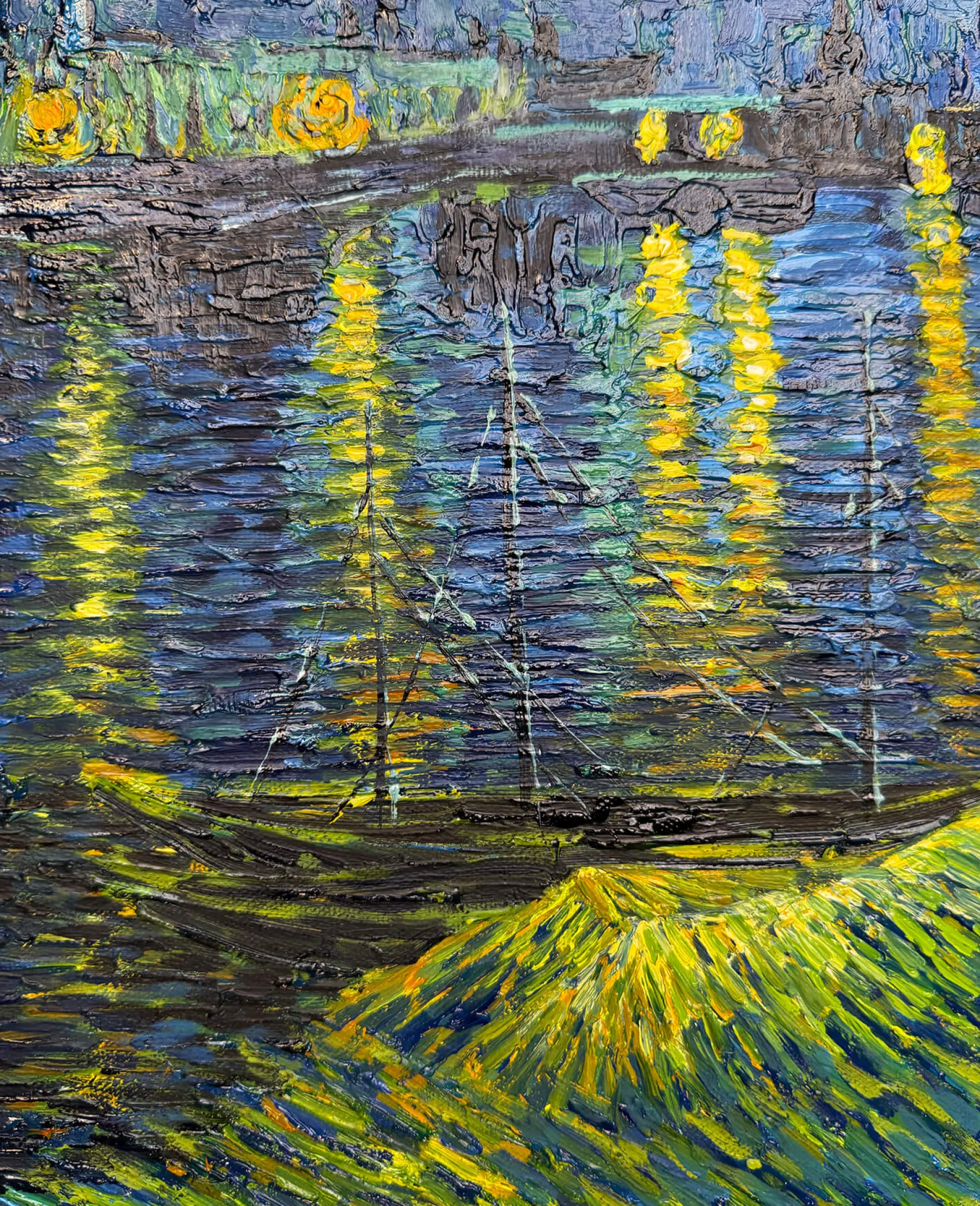 Cheap Nuit étoilée sur le Rhône - Vincent Van Gogh Van Gogh