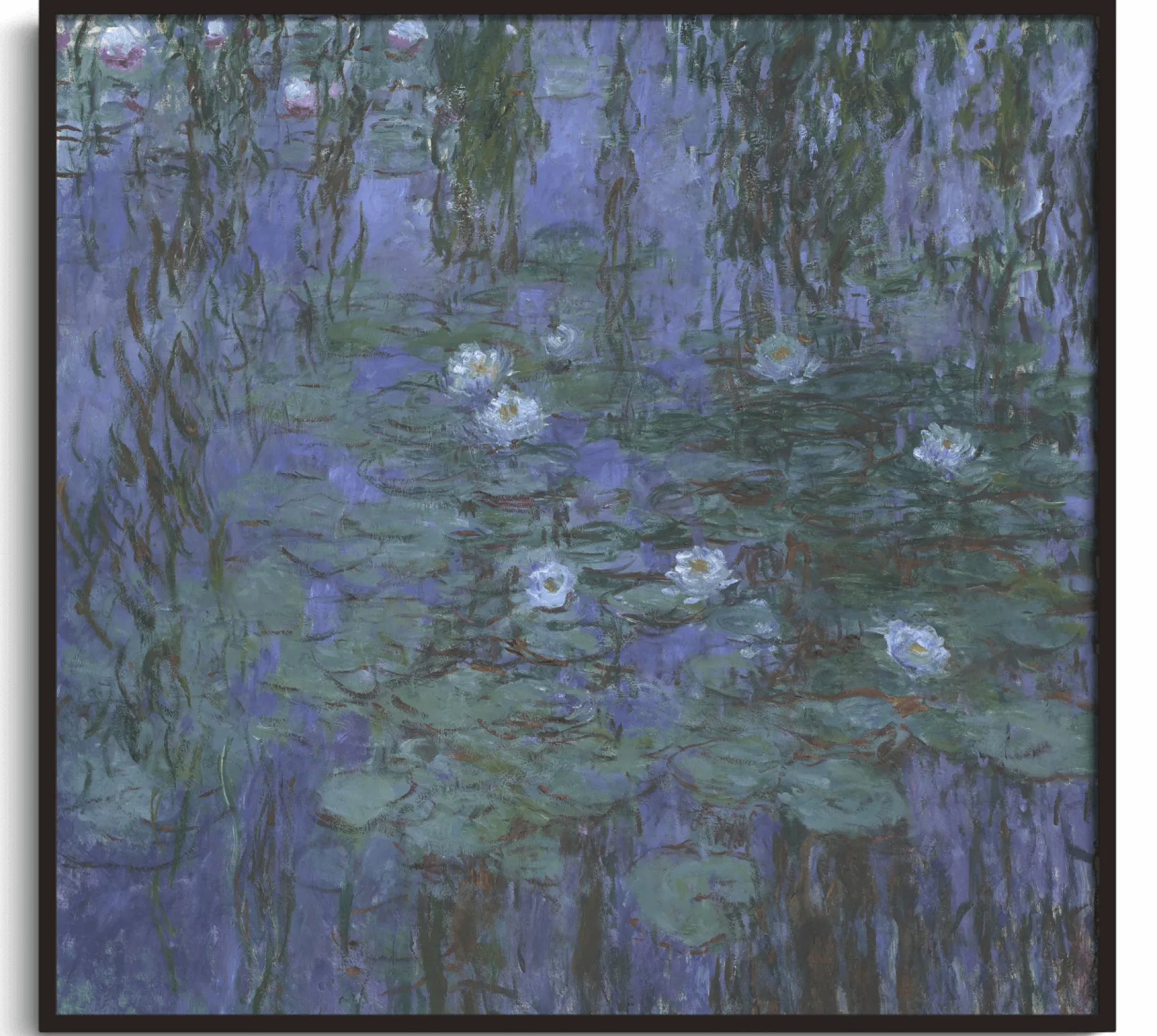 Discount Nymphéas bleus - Claude Monet Monet