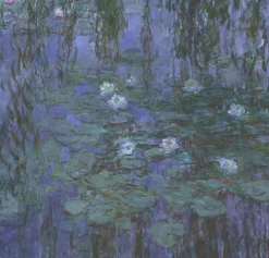 Discount Nymphéas bleus - Claude Monet Monet
