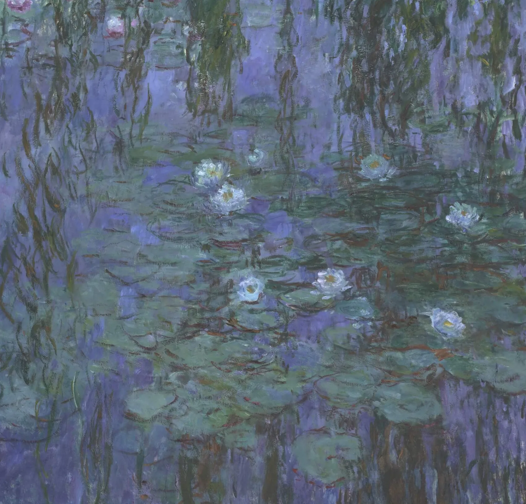 Discount Nymphéas bleus - Claude Monet Monet