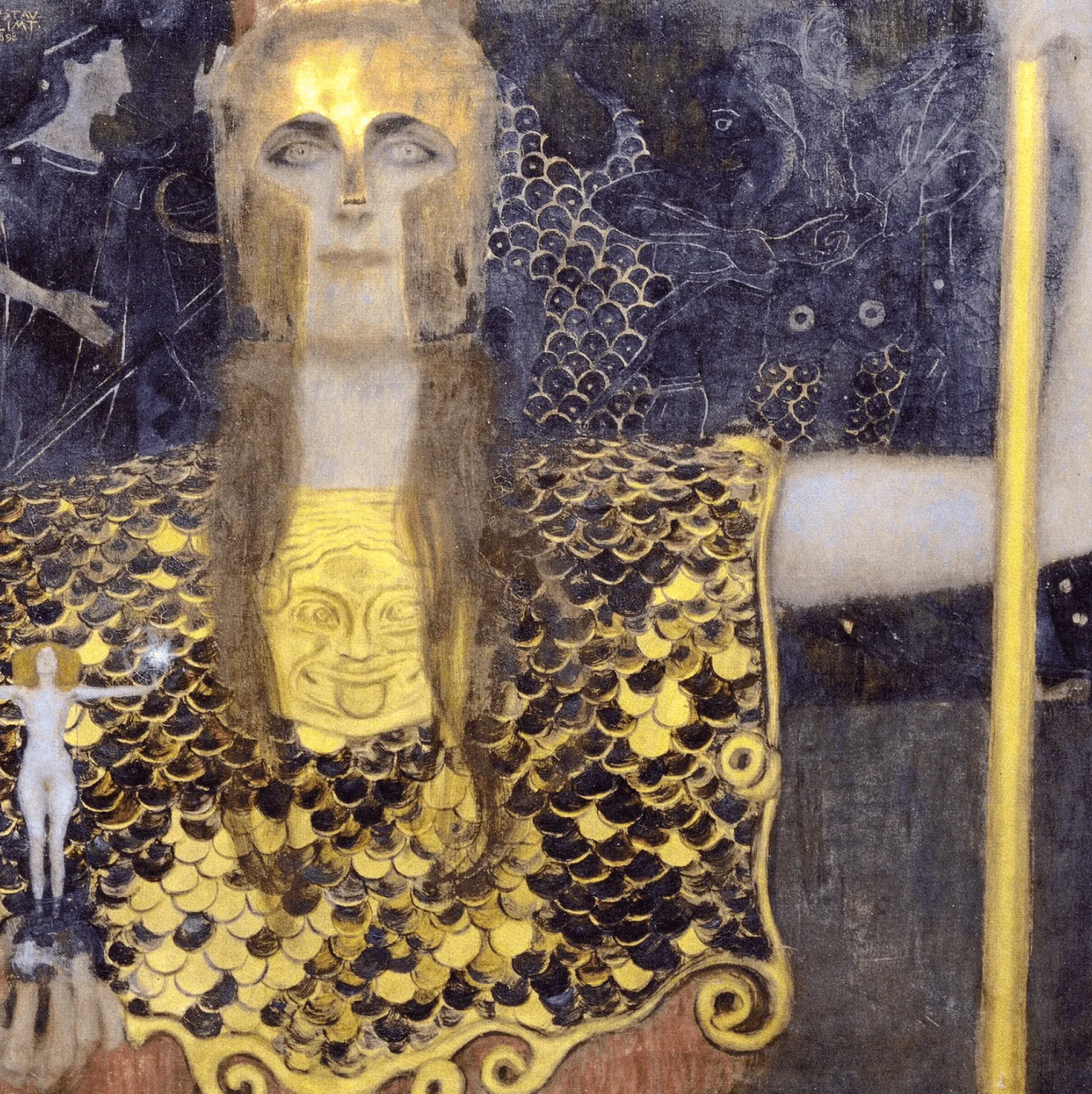 Fashion Pallas Athena - Gustav Klimt Klimt