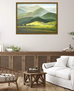 Clearance Paysage dans le Riesengebirge - Caspar David Friedrich Friedrich