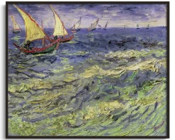 Shop Paysage marin aux Saintes-Maries II - Vincent Van Gogh Van Gogh