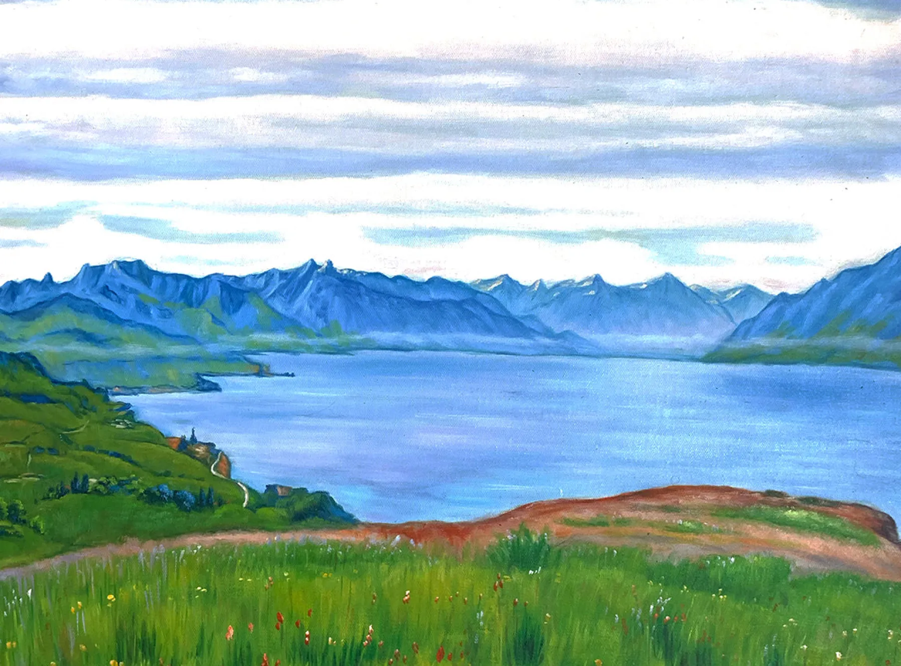 Clearance Paysage sur le lac Léman - Ferdinand Hodler Hodler