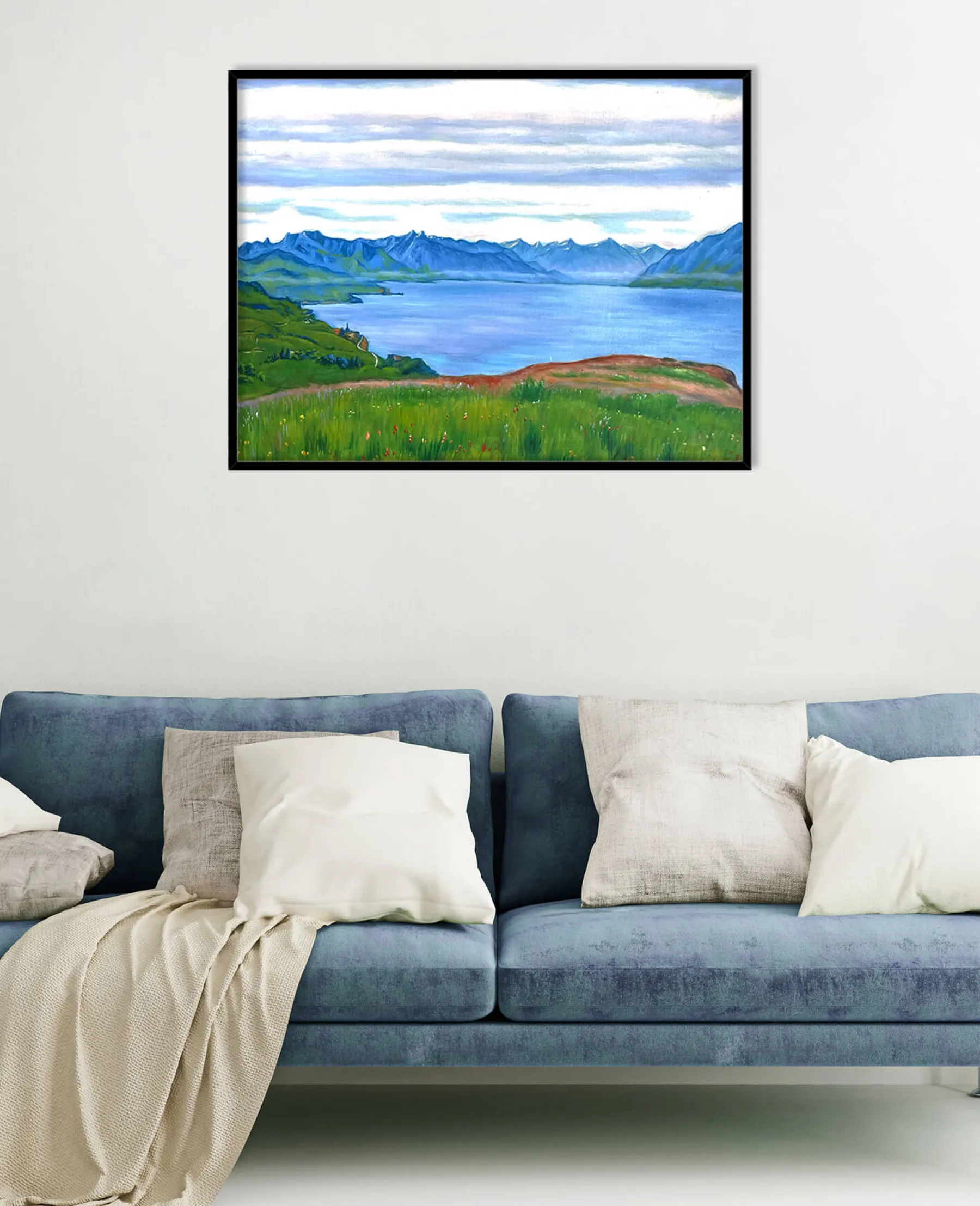 Clearance Paysage sur le lac Léman - Ferdinand Hodler Hodler