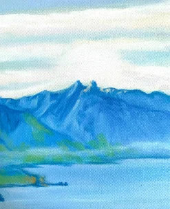 Clearance Paysage sur le lac Léman - Ferdinand Hodler Hodler