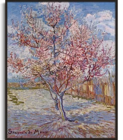 Shop Pêcher en fleur (Souvenir de Mauve) - Vincent Van Gogh Van Gogh