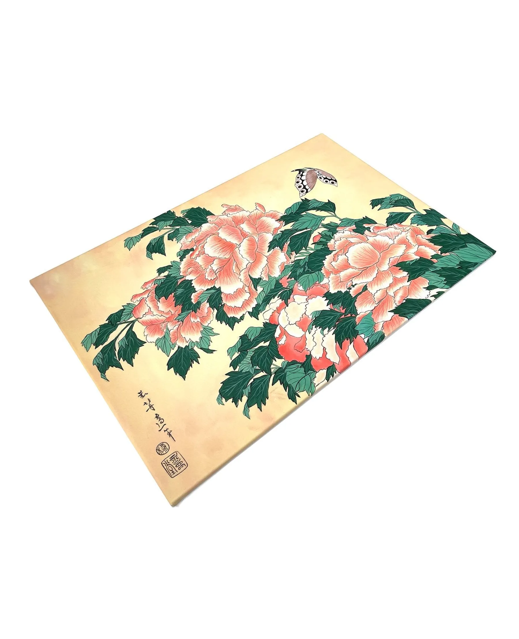 Fashion Pivoines et papillons - Hokusai Hokusai