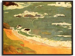 Outlet Plage au Pouldu - Paul Gauguin Gauguin