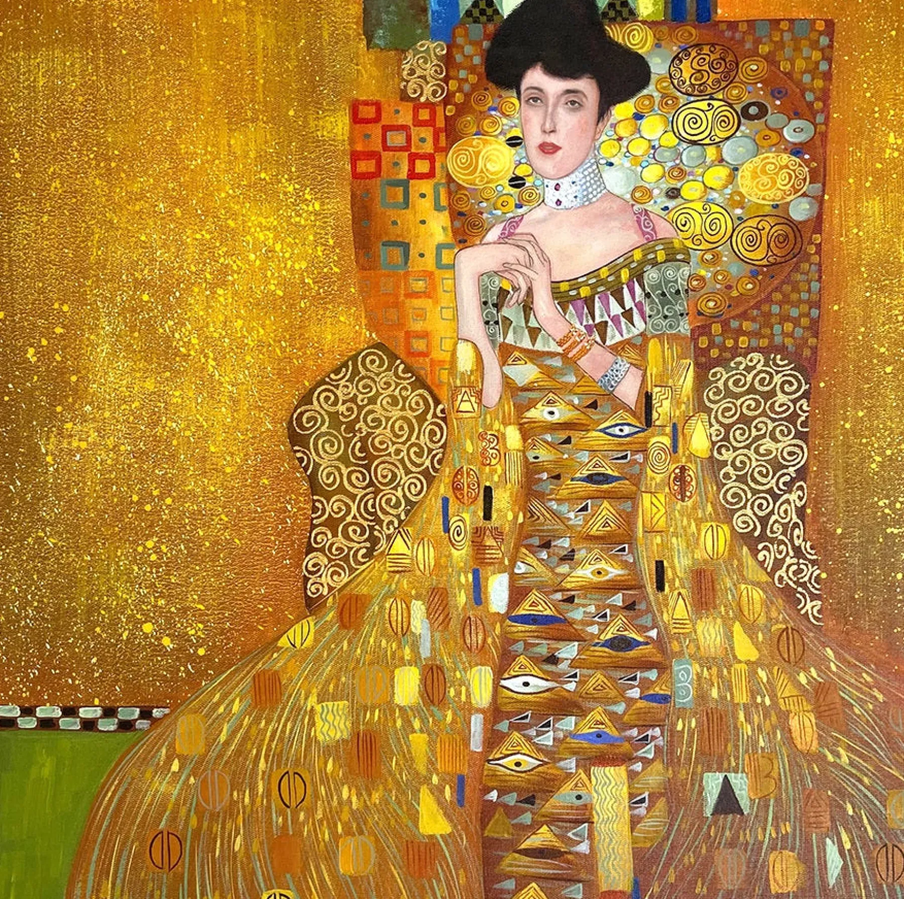 New Portrait d'Adele Bloch-Bauer I - Gustav Klimt Klimt