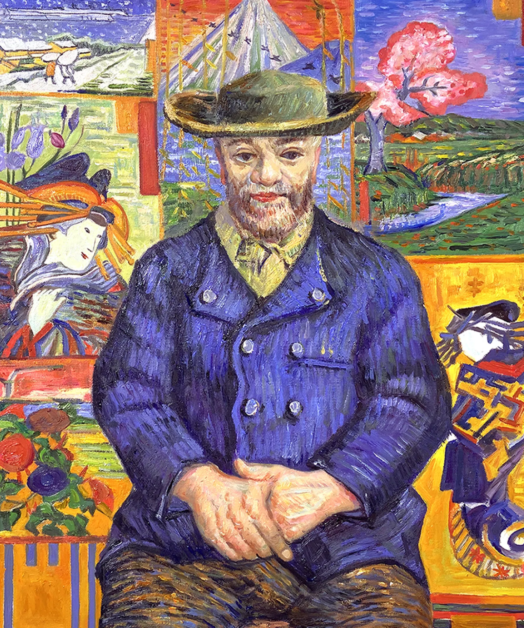 Best Sale Portrait du père Tanguy - Vincent Van Gogh Van Gogh