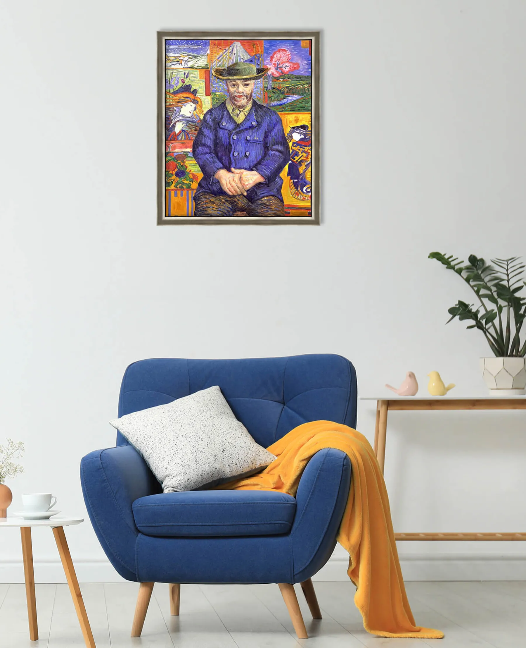 Best Sale Portrait du père Tanguy - Vincent Van Gogh Van Gogh