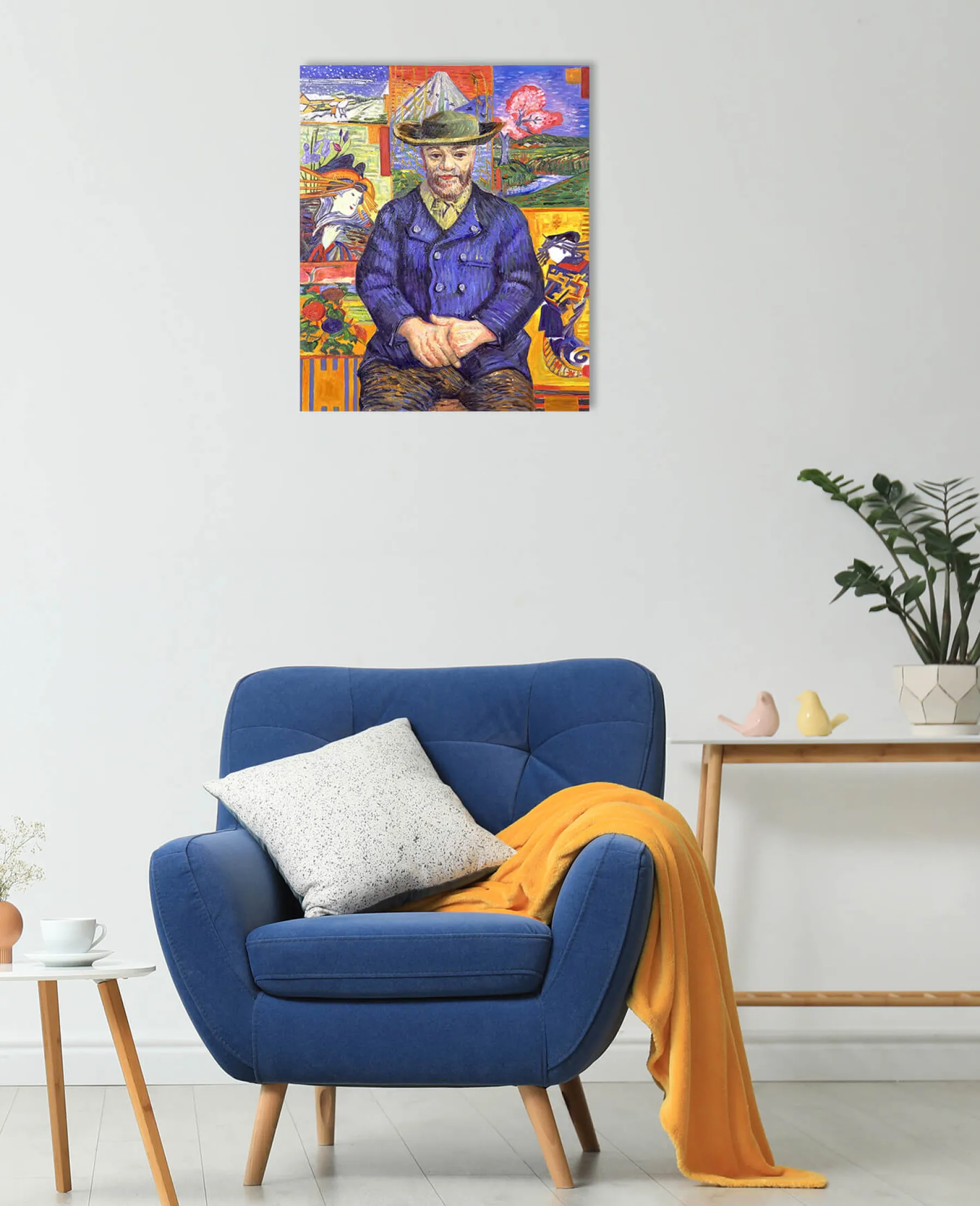 Best Sale Portrait du père Tanguy - Vincent Van Gogh Van Gogh