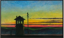 Online Railroad Sunset - Edward Hopper Hopper