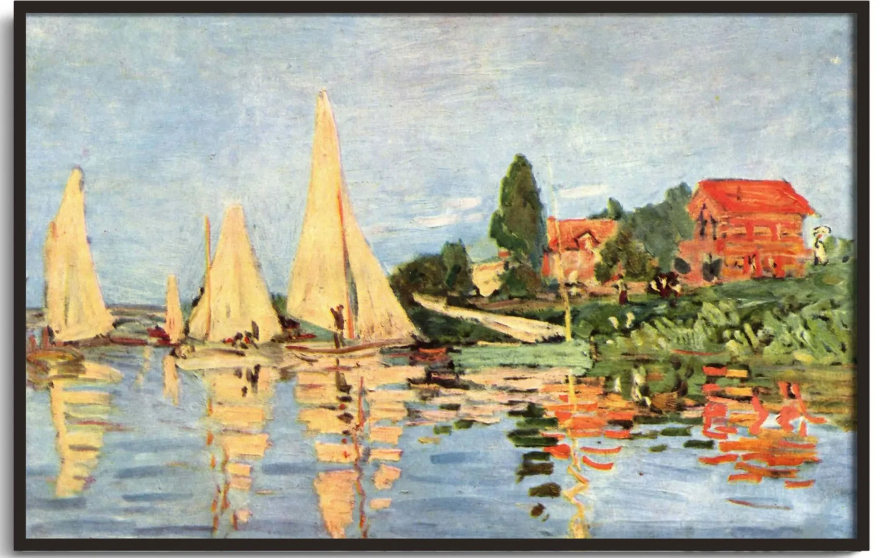 Cheap Régates à Argenteuil - Claude Monet Monet