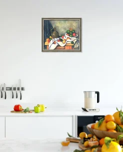 Sale Rideau, Cruchon et Compotier - Paul Cézanne Cézanne