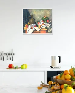 Sale Rideau, Cruchon et Compotier - Paul Cézanne Cézanne