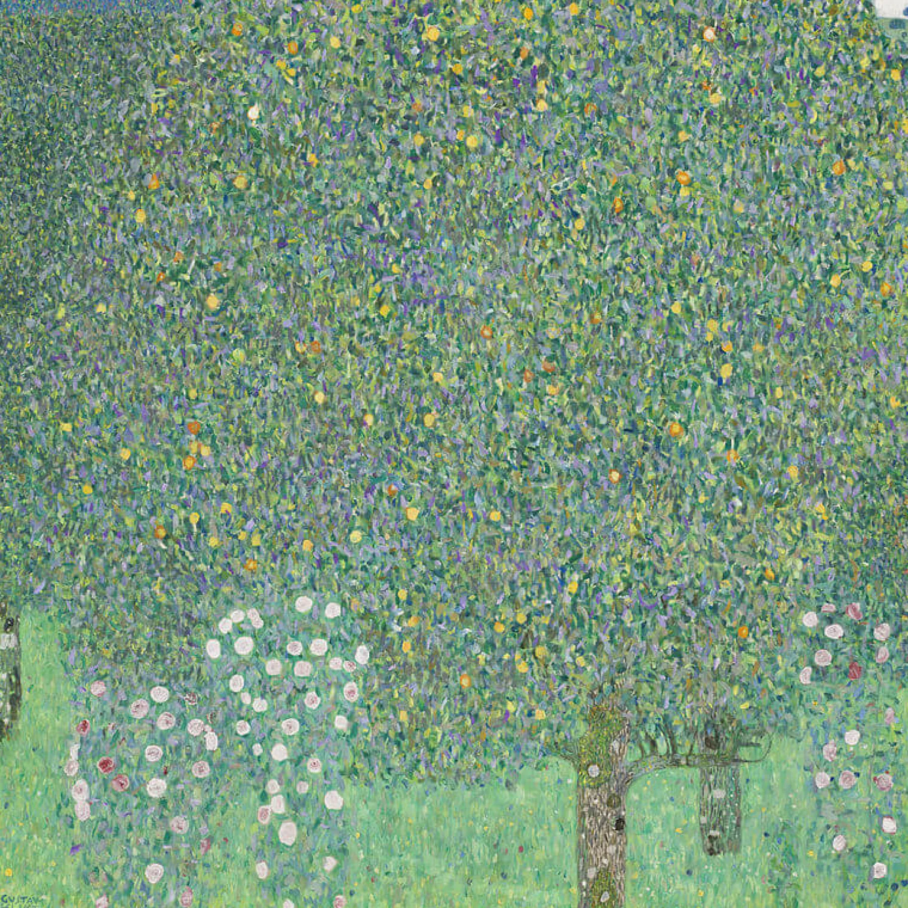 Best Sale Rosiers sous les arbres - Gustav Klimt Klimt