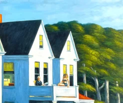 New Second Story Sunlight - Edward Hopper Hopper