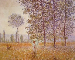 Cheap Sous les Peupliers, effet de soleil - Claude Monet Monet