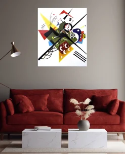 Fashion Sur blanc II - Vassily Kandinsky Kandinsky