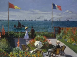 Clearance Terrasse à Sainte-Adresse - Claude Monet Monet