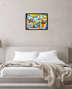 New Terrasse de la maison de campagne à St. Germain - August Macke Macke