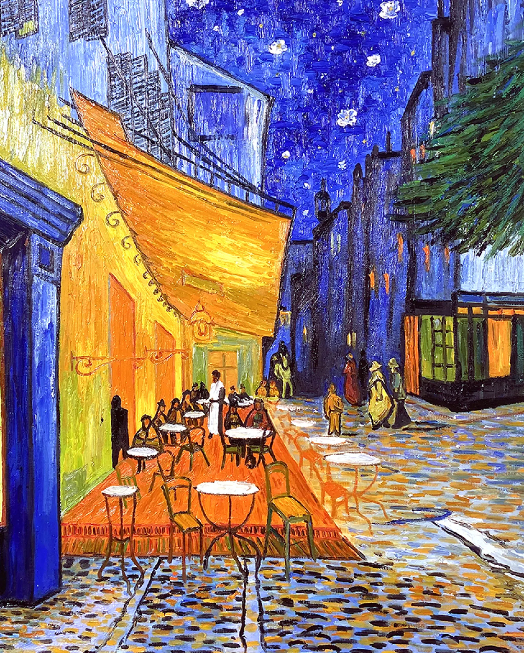 Online Terrasse du café le soir - Vincent Van Gogh Van Gogh
