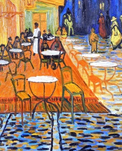 Online Terrasse du café le soir - Vincent Van Gogh Van Gogh