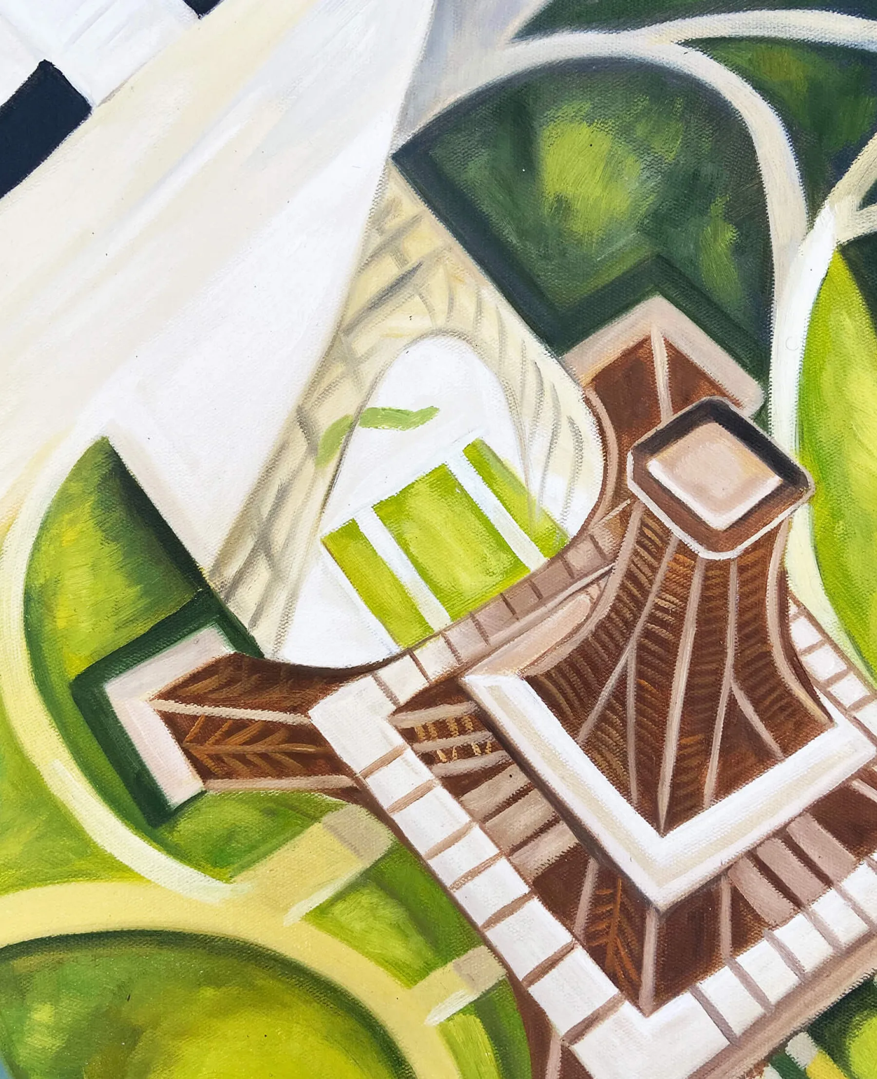 Online Tour Eiffel et Jardin du Champs de Mars - Robert Delaunay Delaunay