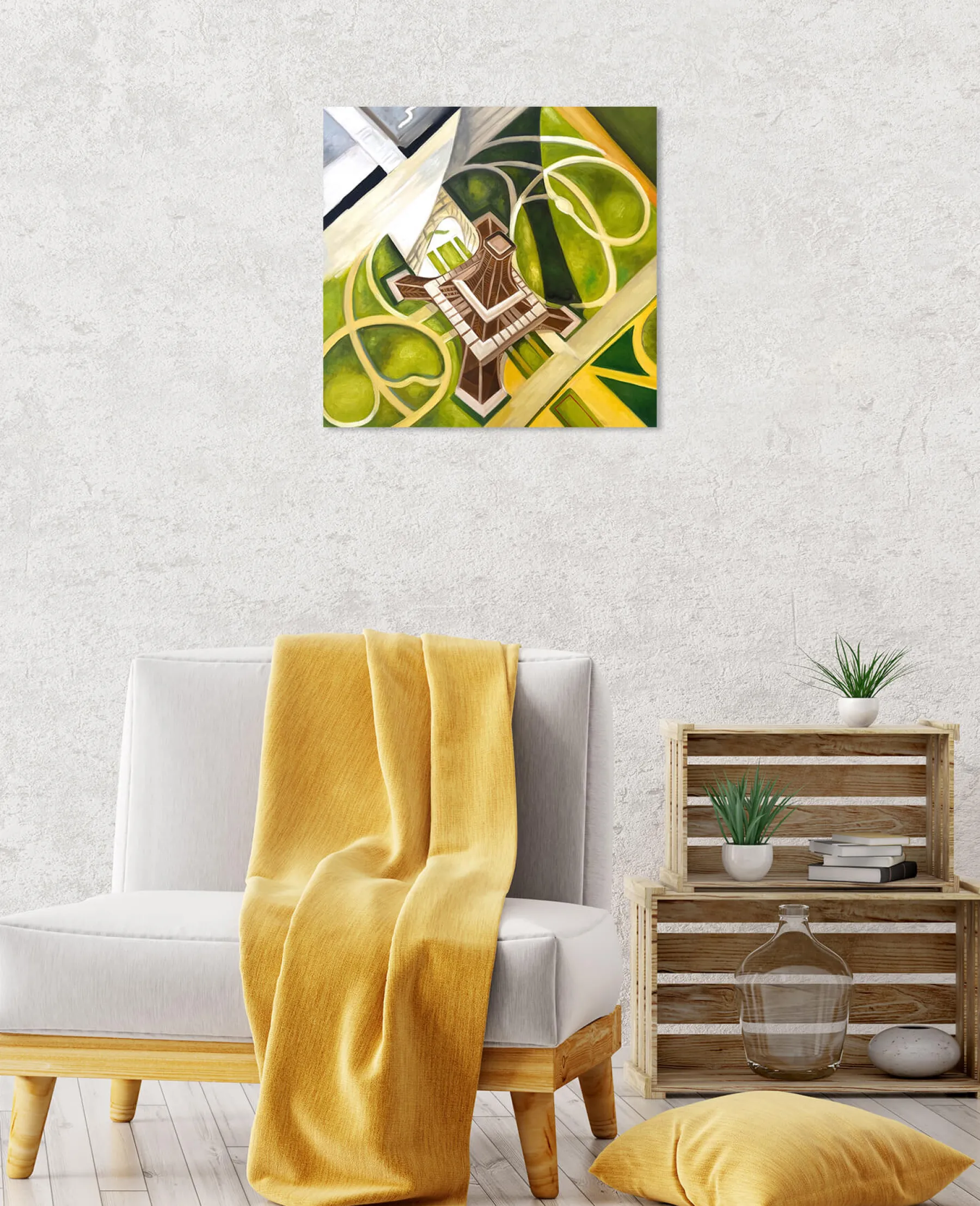 Online Tour Eiffel et Jardin du Champs de Mars - Robert Delaunay Delaunay