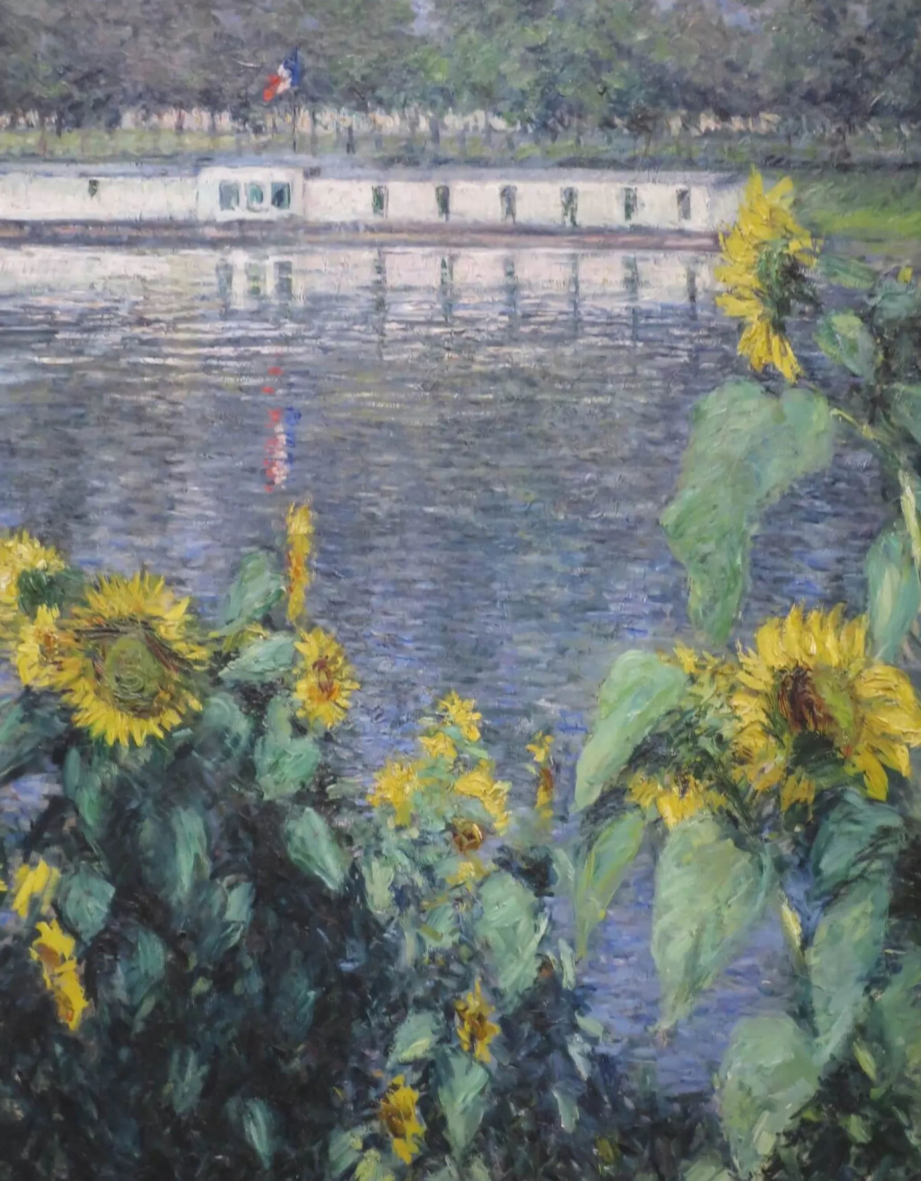 Flash Sale Tournesols au bord de la Seine - Gustave Caillebotte Caillebotte