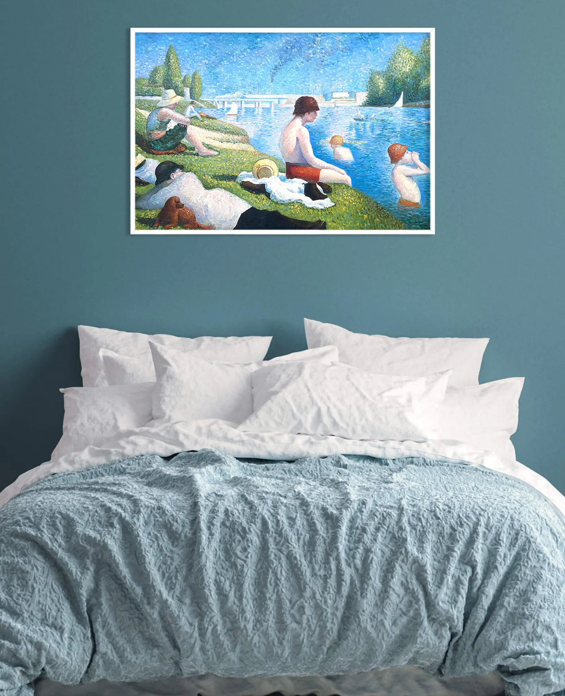 New Une baignade à Asnières - Georges Seurat Seurat
