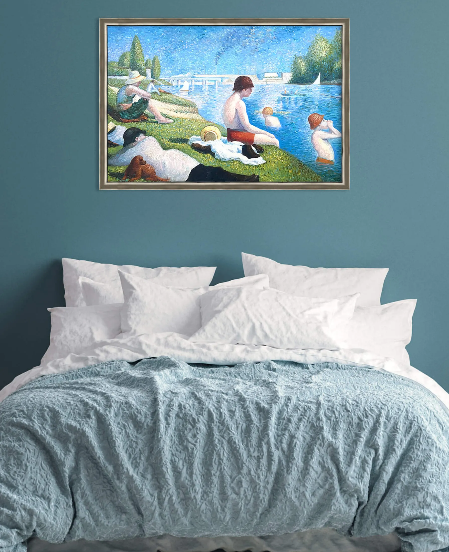 New Une baignade à Asnières - Georges Seurat Seurat