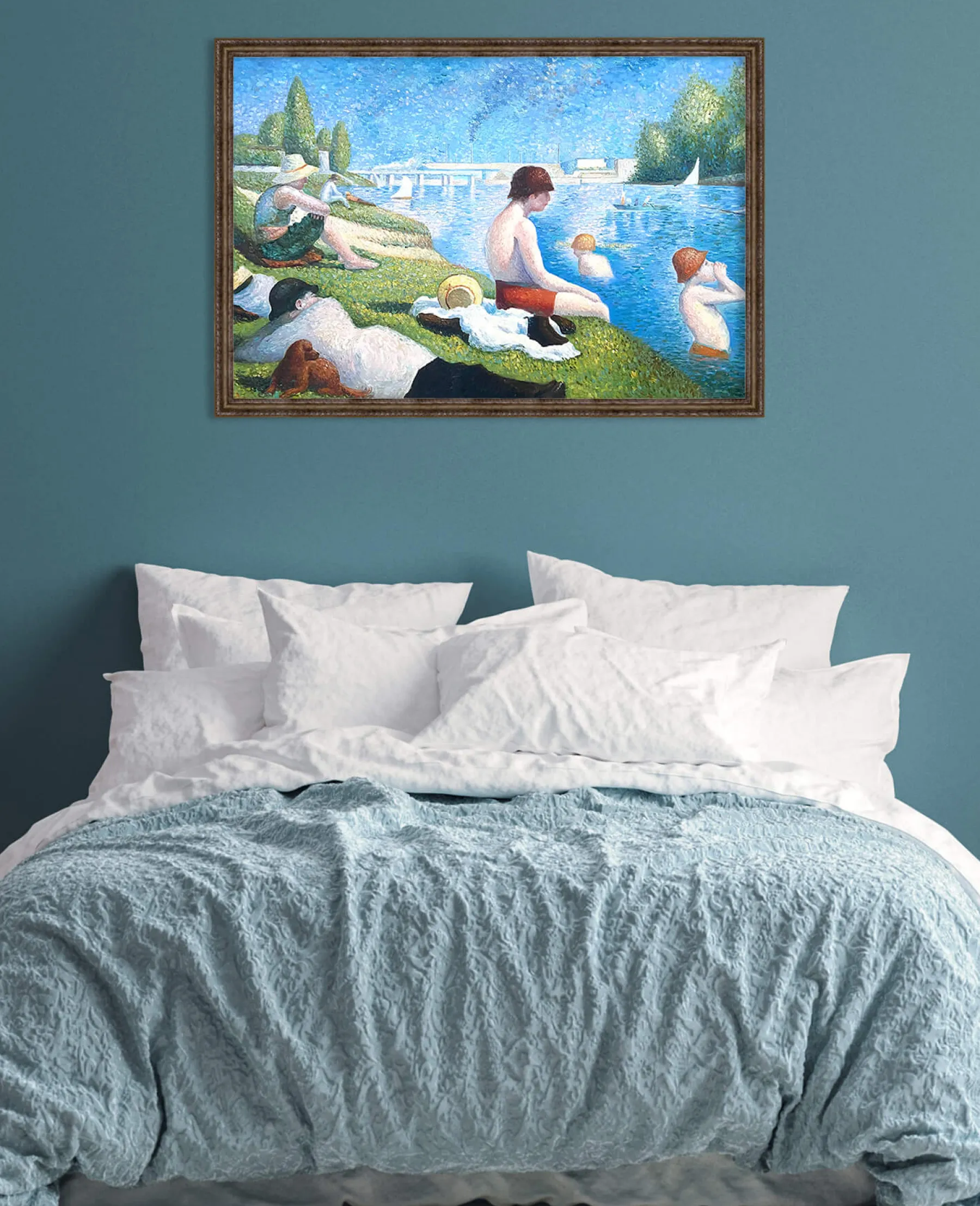 New Une baignade à Asnières - Georges Seurat Seurat