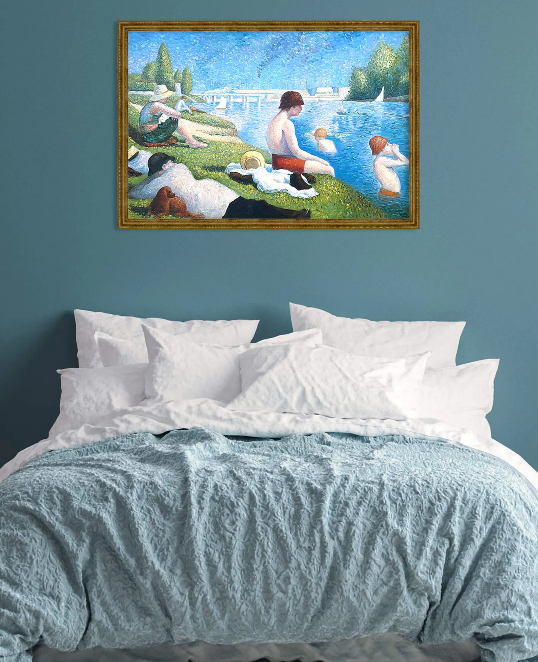 New Une baignade à Asnières - Georges Seurat Seurat