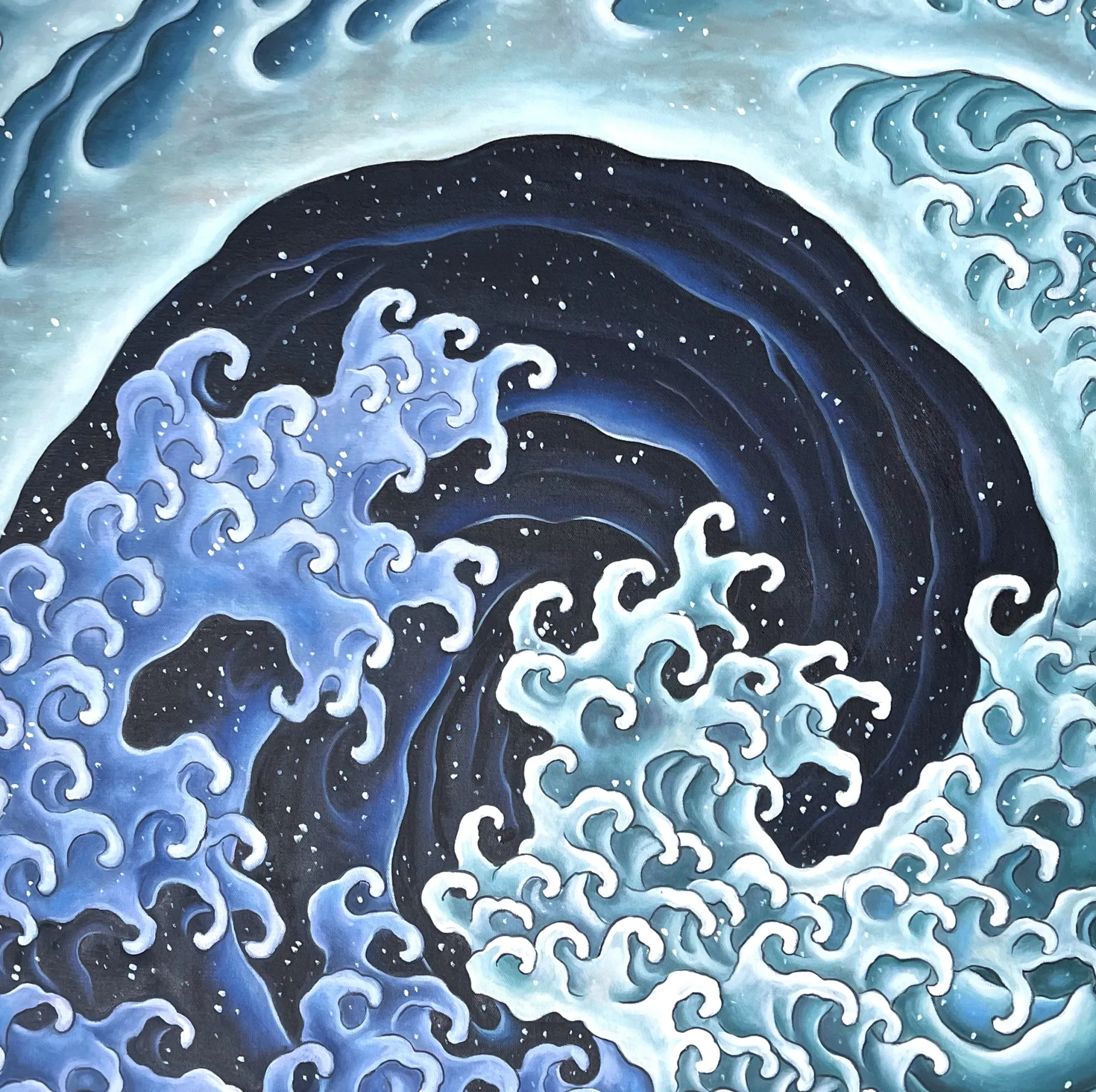 Cheap Vague féminine - Hokusai Hokusai
