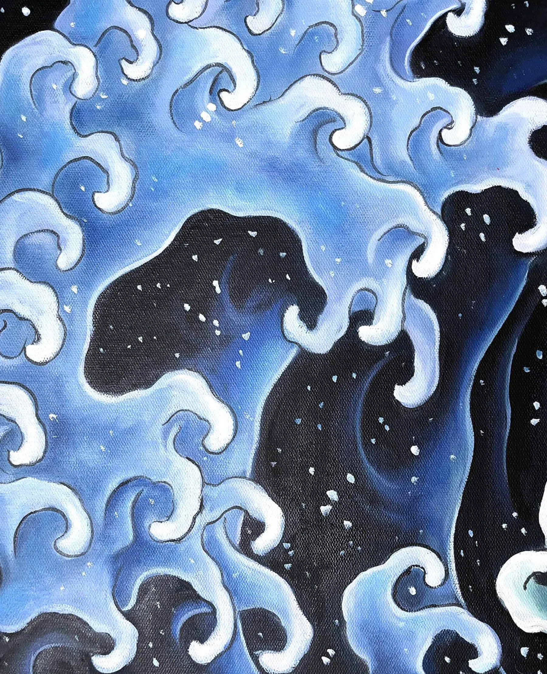 Cheap Vague féminine - Hokusai Hokusai