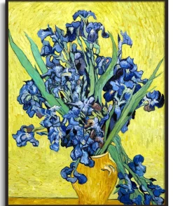 Shop Vase avec iris - Vincent Van Gogh Van Gogh