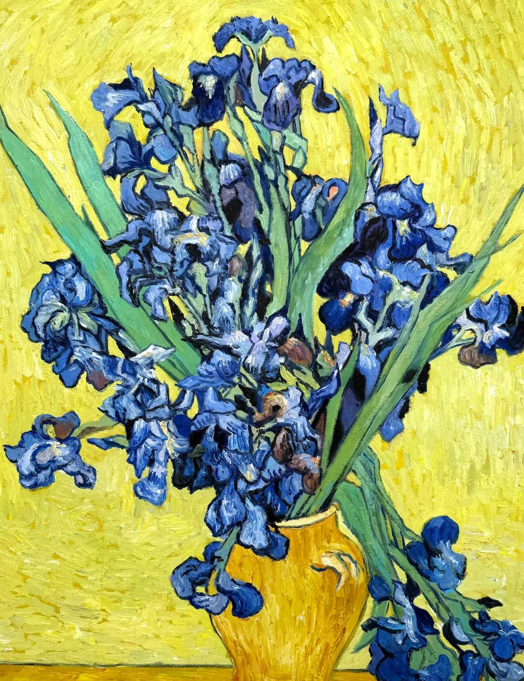 Shop Vase avec iris - Vincent Van Gogh Van Gogh