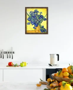 Shop Vase avec iris - Vincent Van Gogh Van Gogh