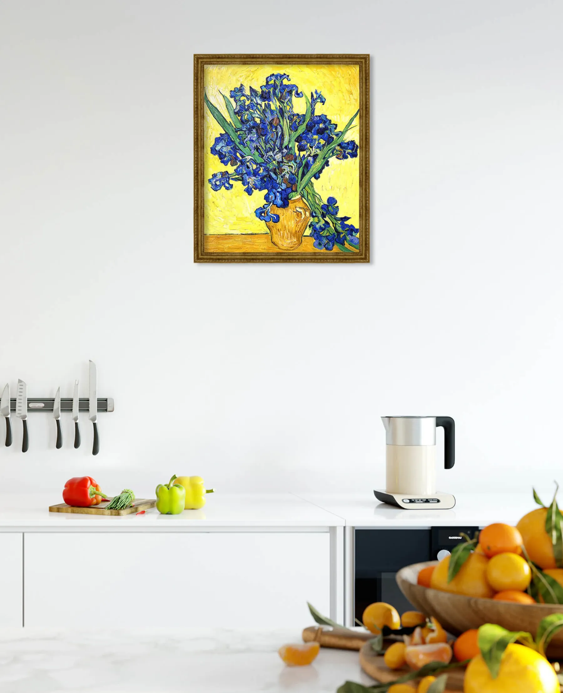 Shop Vase avec iris - Vincent Van Gogh Van Gogh